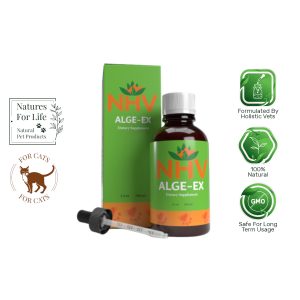 NHV Alge-Ex For Cats (100ml). Aid for Cats with Seasonal Allergies.
